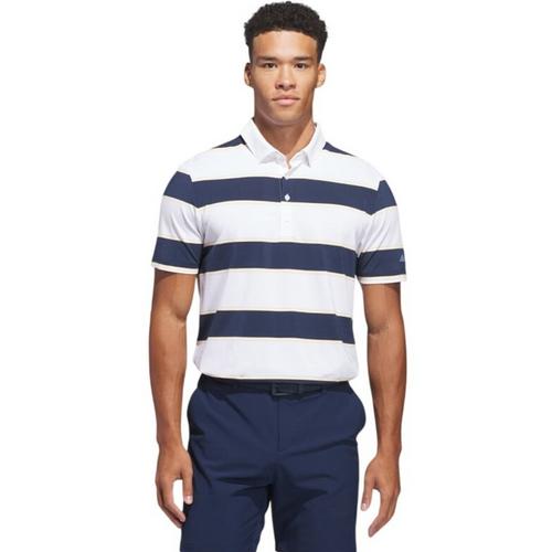 Men's adidas Ultimate365+ Jumbo Stripe Climacool Polo - Primary Image