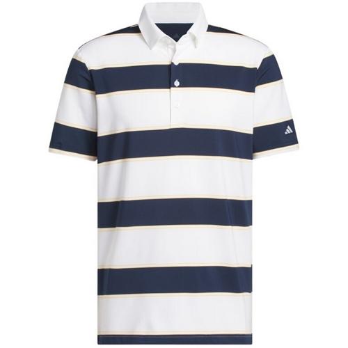 Men's adidas Ultimate365+ Jumbo Stripe Climacool Polo - Primary Image