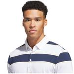 Men's adidas Ultimate365+ Jumbo Stripe Climacool Polo - Thumbnail 5 of 6