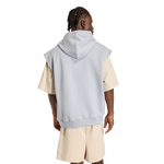 Men's adidas Soft Lux Vest Hoodie - Thumbnail 2 of 4