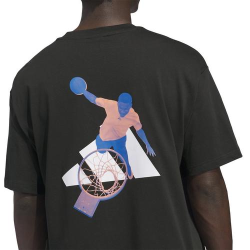 Men's adidas Anthony Edwards Photo Basketball T-Shirt - Primary Image