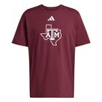 adidas Texas A&M Aggies Logo T-Shirt - Thumbnail 1 of 2