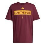adidas Arizona State Sun Devils Slogan T-Shirt - Thumbnail 1 of 2