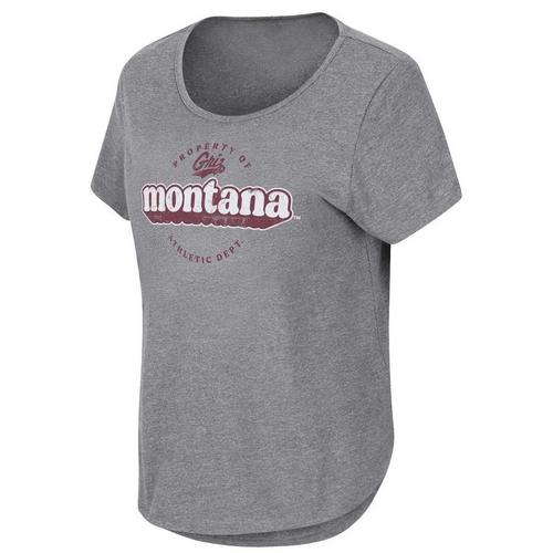 Colosseum Girls' Montana Grizzlies Jupiter T-Shirt - Primary Image