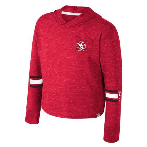 Colosseum Girls' South Dakota Coyotes Fleet Hoodie - Primary Image