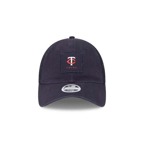 New Era Women's Minnesota Twins Square Stitch 9Twenty Adjustable Hat - Primary Image