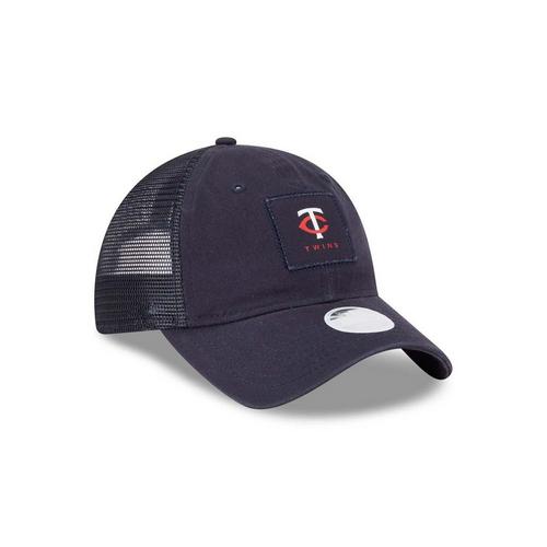 New Era Women's Minnesota Twins Square Stitch 9Twenty Adjustable Hat - Primary Image