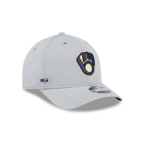 New Era Milwaukee Brewers 2025 Clubhouse 9Forty Adjustable Hat - Primary Image