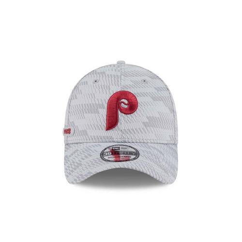 New Era Philadelphia Phillies 2025 Clubhouse 39Thirty Stretch Fit Hat - Primary Image