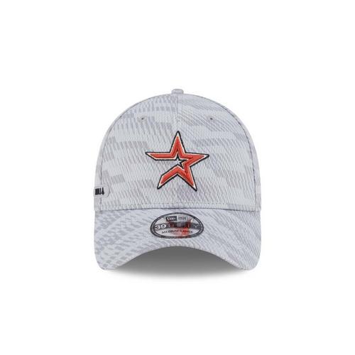 New Era Houston Astros 2025 Clubhouse 39Thirty Flexfit Hat - Primary Image