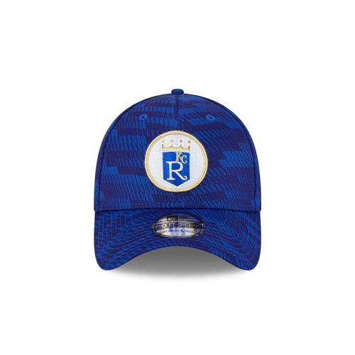 New Era Kansas City Royals 2025 Clubhouse Cooperstown 39Thirty Stretch Fit Hat - Primary Image