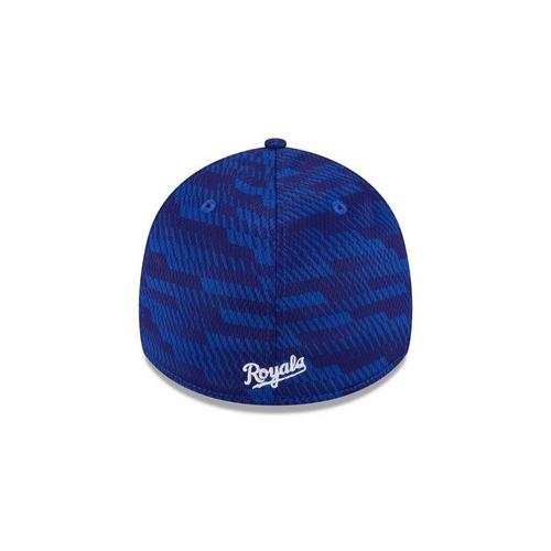 New Era Kansas City Royals 2025 Clubhouse Cooperstown 39Thirty Stretch Fit Hat - Primary Image