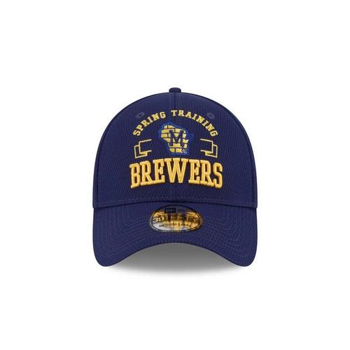 New Era Milwaukee Brewers 2025 Spring Training 39Thirty Flexfit Hat - Primary Image