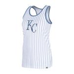 New Era Women's Kansas City Royals Pinstripe Tank Top - Thumbnail 1 of 2