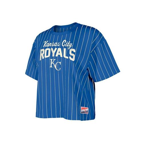 New Era Women's Kansas City Royals Pinstripe T-Shirt - Primary Image