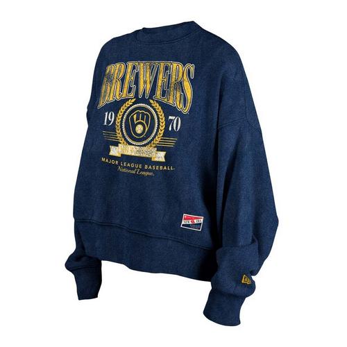 New Era Women's Milwaukee Brewers Block Crew - Primary Image