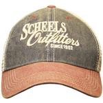 Men's Scheels Outfitters Since 1902 Logo Trucker Adjustable Hat - Thumbnail 1 of 3