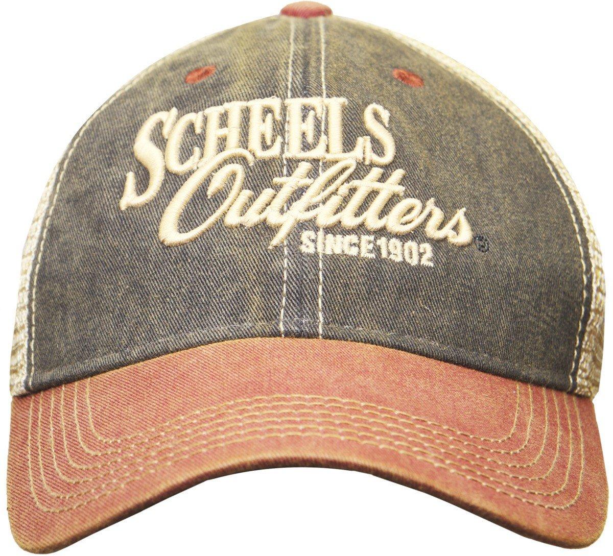 Scheels Outfitters Since 1902 Logo Trucker Adjustable Hat - Scheels Outfitters