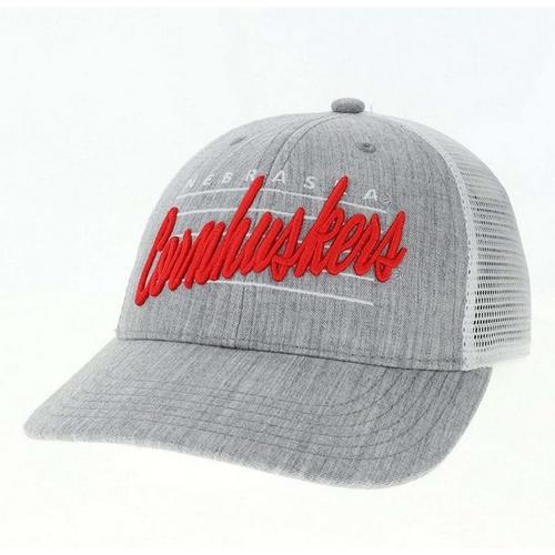 Legacy Athletic Kids' Nebraska Cornhuskers Scripty Adjustable Hat - Primary Image