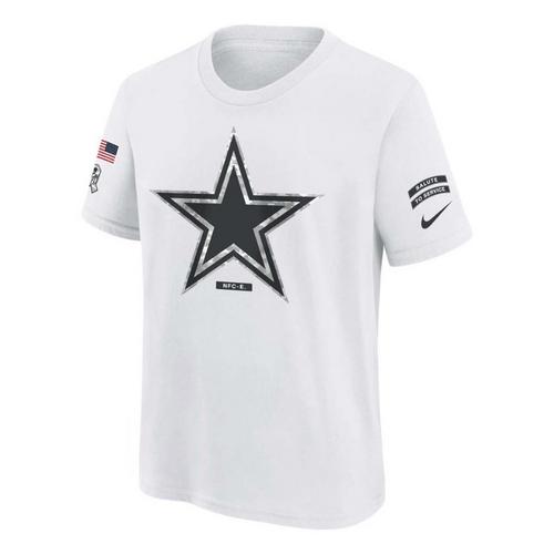 Nike Kids' Dallas Cowboys 2024 Salute to Service Edge T-Shirt - Primary Image