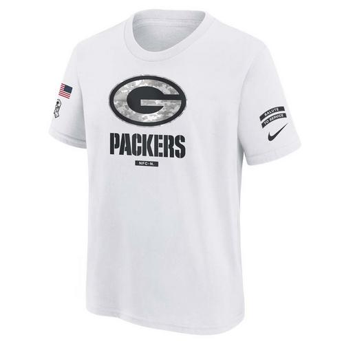 Nike Kids' Green Bay Packers 2024 Salute To Service Edge T-Shirt - Primary Image