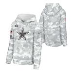 Nike Kids' Dallas Cowboys 2024 Salute to Service Hoodie - Thumbnail 1 of 3