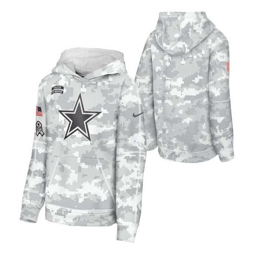 Nike Kids' Dallas Cowboys 2024 Salute to Service Hoodie - Primary Image