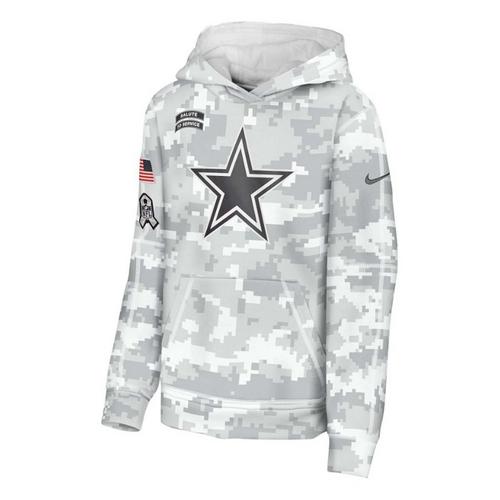 Nike Kids' Dallas Cowboys 2024 Salute to Service Hoodie - Primary Image