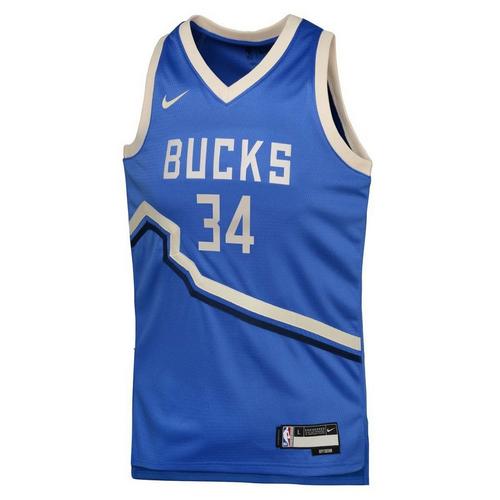 Nike Kids' Milwaukee Bucks Giannis Antetokounmpo #34 2024 City Edition Jersey - Primary Image