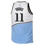 Nike Kids' Boys Atlanta Hawks Trae Young #11 2024 City Edition Jersey - Thumbnail 2 of 3