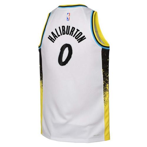 Nike Kids' Boys Indiana Pacers Tyrese Haliburton #0 2024 City Edition Jersey - Primary Image