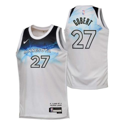 Nike Kids' Minnesota Timberwolves Rudy Gobert #27 2024 City Edition Jersey - Primary Image