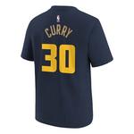 Nike Kids' Golden State Warriors Steph Curry #30 2024 City Edition T-Shirt - Thumbnail 1 of 5
