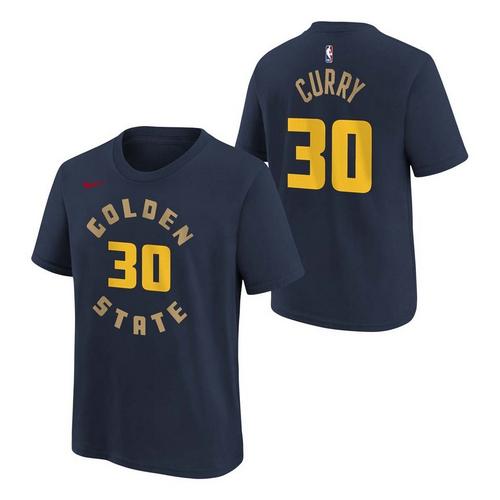 Nike Kids' Golden State Warriors Steph Curry #30 2024 City Edition T-Shirt - Primary Image