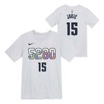 Nike Kids' Denver Nuggets Nikola Jokic #15 2024 City Edition Name & Number T-Shirt - Thumbnail 1 of 3