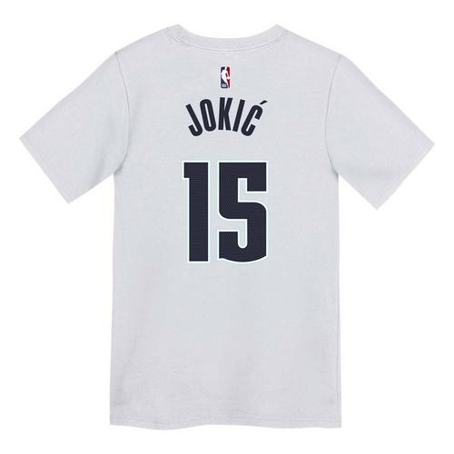 Nike Kids' Denver Nuggets Nikola Jokic #15 2024 City Edition Name & Number T-Shirt - Primary Image