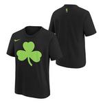 Nike Kids' Boston Celtics 2024 City Edition Logo T-Shirt - Thumbnail 1 of 3