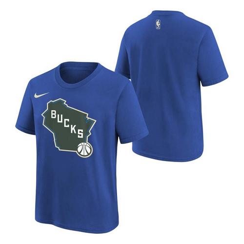 Nike Kids' Milwaukee Bucks 2024 City Edition Logo T-Shirt - Primary Image