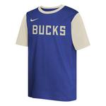 Nike Kids' Milwaukee Bucks 2024 City Edition Courtside T-Shirt - Thumbnail 2 of 3