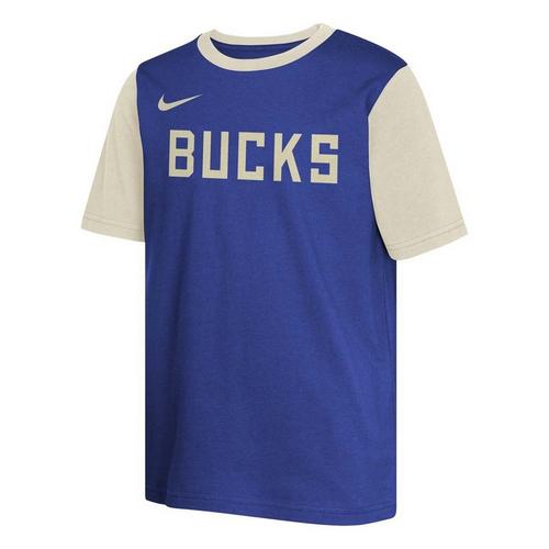 Nike Kids' Milwaukee Bucks 2024 City Edition Courtside T-Shirt - Primary Image