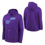 Nike Kids' Utah Jazz 2024 City Edition Logo Hoodie - Thumbnail 1 of 3