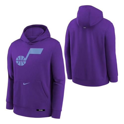 Nike Kids' Utah Jazz 2024 City Edition Logo Hoodie - Primary Image