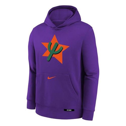 Nike Kids' Phoenix Suns 2024 City Edition Logo Hoodie - Primary Image
