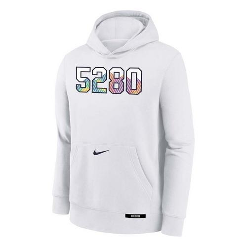 Nike Kids' Denver Nuggets 2024 City Edition Logo Hoodie - Primary Image