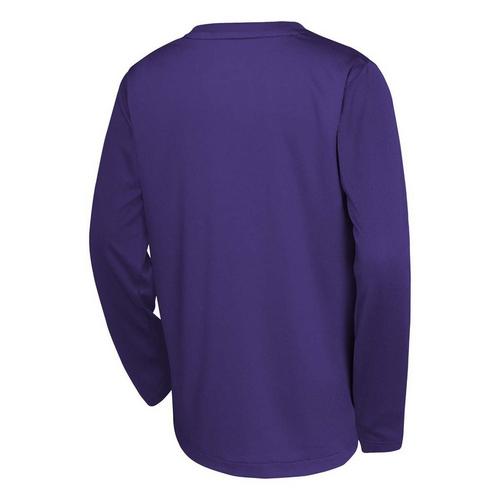 Nike Kids' Utah Jazz 2024 City Edition Pregame Long Sleeve T-Shirt - Primary Image