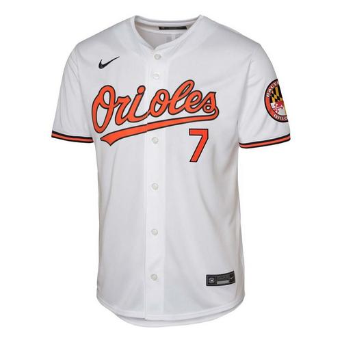 Nike Kids' Baltimore Orioles Jackson Holliday #7 Home Limited Jersey - Primary Image