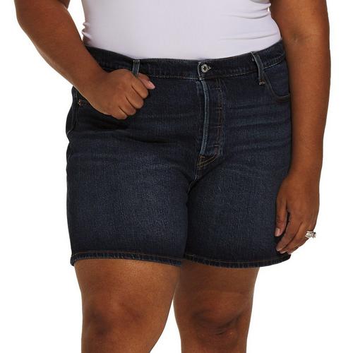 Women's Levi's Plus Size 501 Original High-Rise Jean Shorts - Primary Image