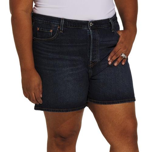 Women's Levi's Plus Size 501 Original High-Rise Jean Shorts - Primary Image