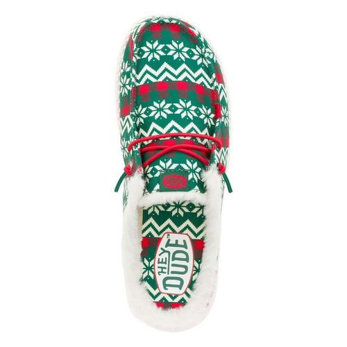 Women's HEYDUDE Wendy Ugly Sweater Shoes - Primary Image
