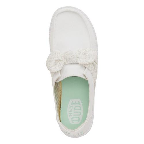 Women's HEYDUDE Wendy Bow Essentials Loafers - Primary Image